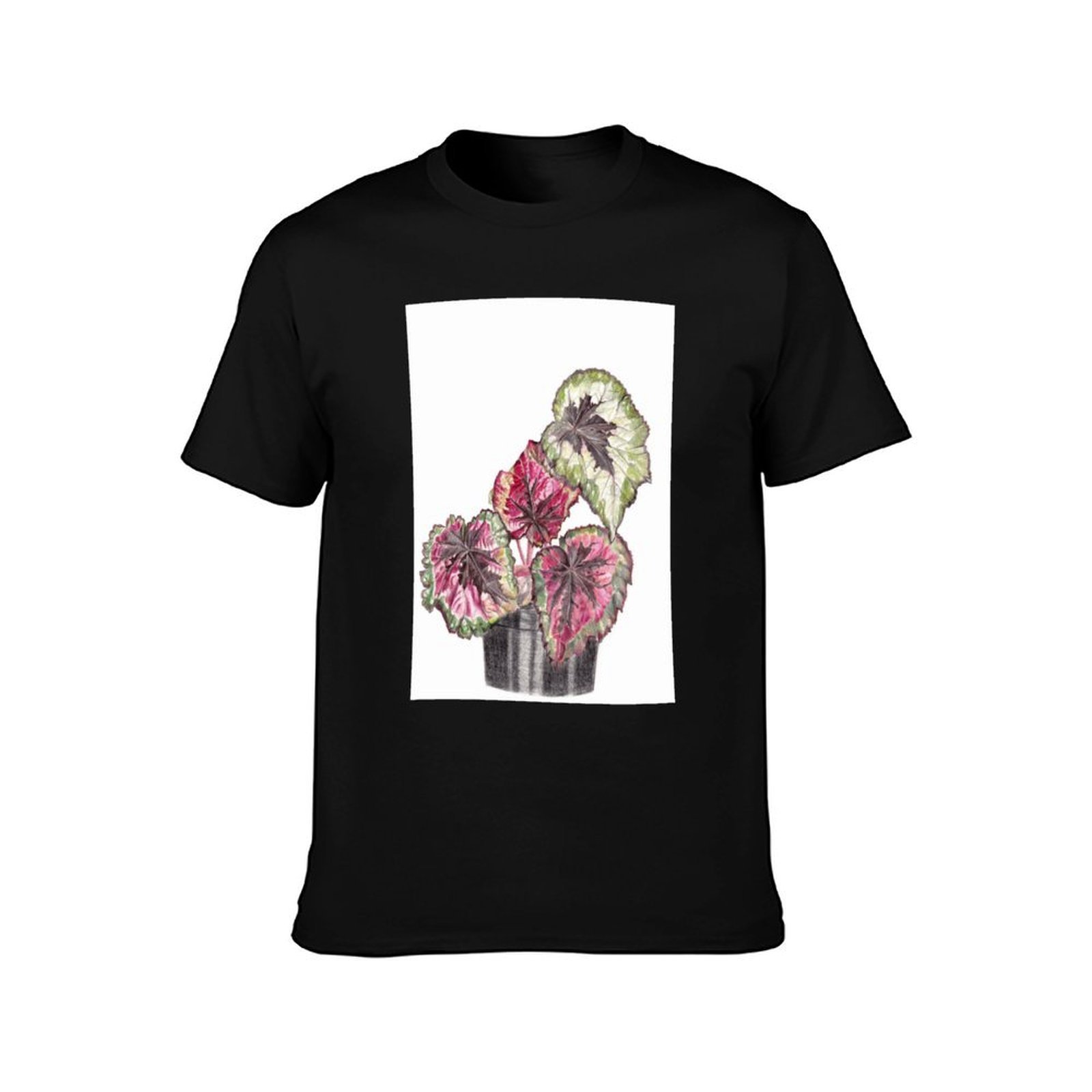 Begonia Rex T-Shirt, Summer Ca - Begonia Rex 评论和价格
