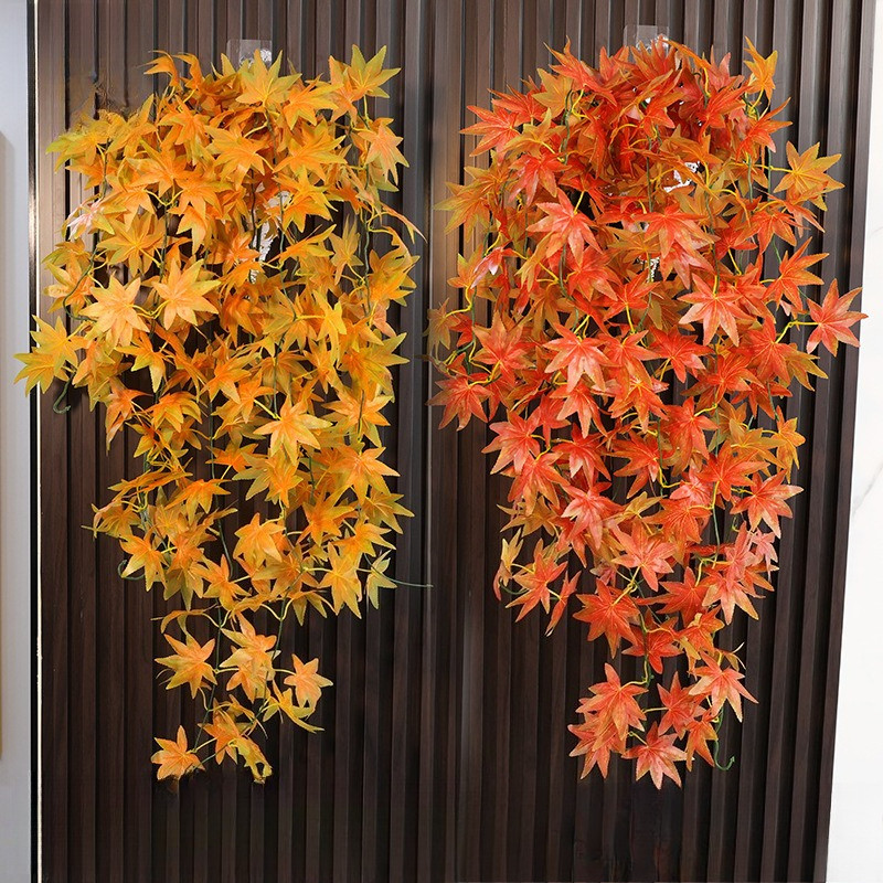Artificial 5-Fork Maple Leaf W - Dracaena Marginata 评论和价格