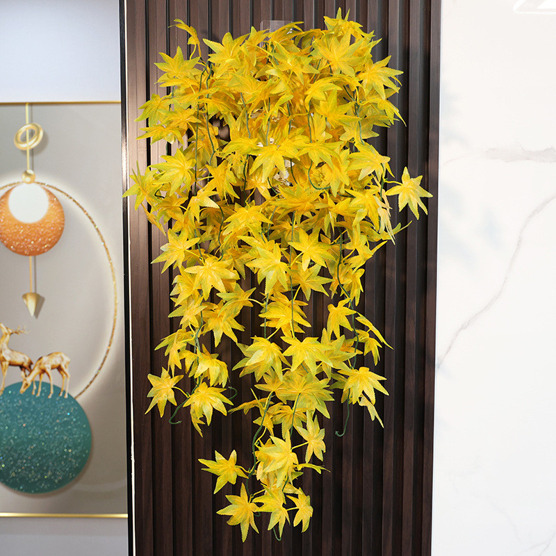 Artificial 5-Fork Maple Leaf W - Dracaena Marginata 评论和价格