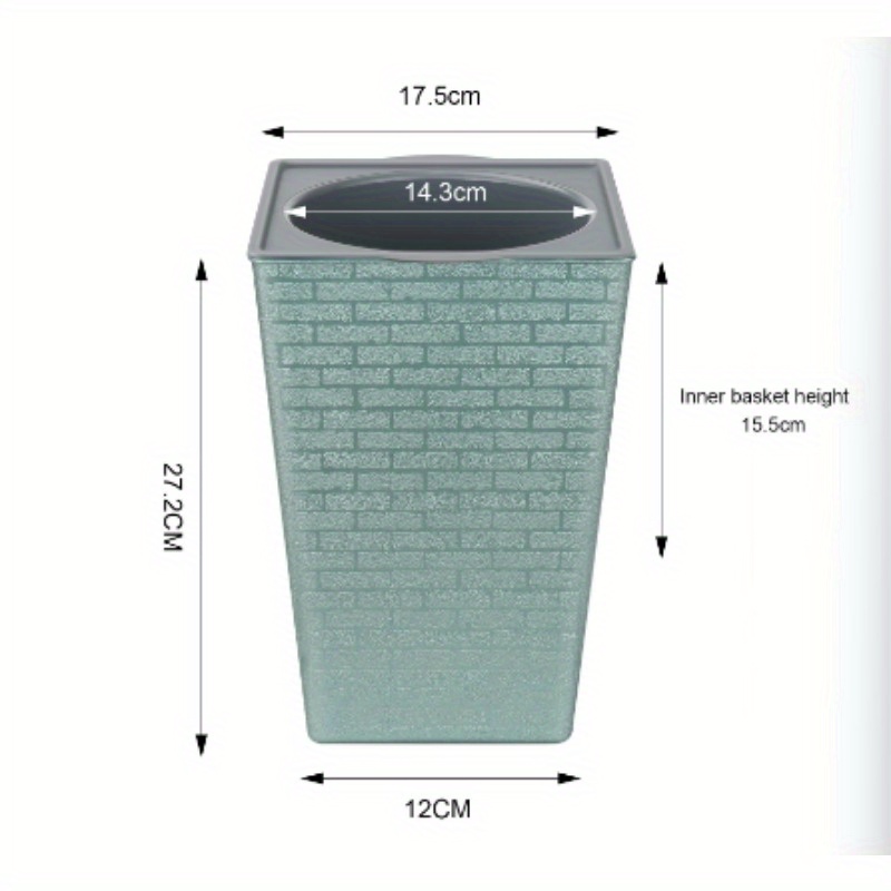 Plastic Brick Pattern Flowerpo - Aloe Vera Pot 评论和价格